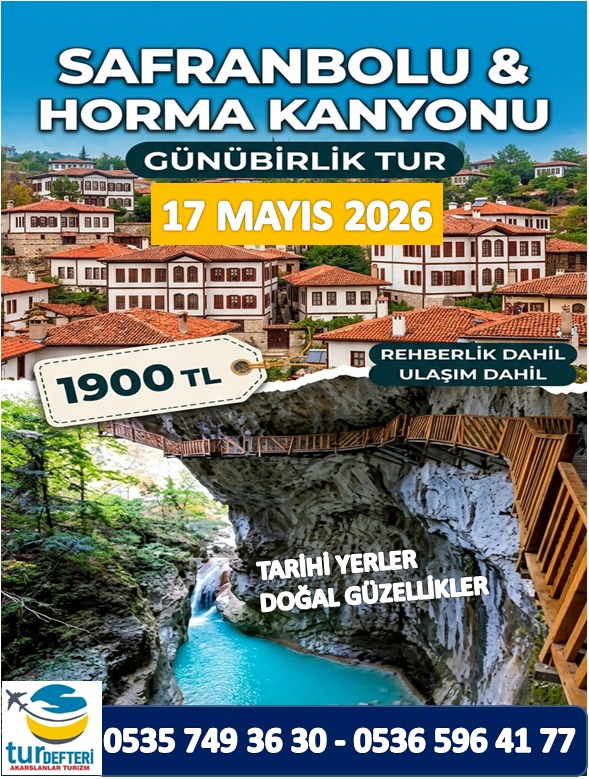 SAFRANBOLU-HORMA KANYONU TURU